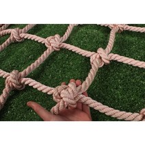 그물사다리 추락방지 훈련망 발코니 안전망 메쉬, 나일론  - 두께 8mm 메쉬 10cm