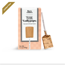 Sees Candies Strawberry Cream Lollypops 8 per box외 2종, Orange Cream