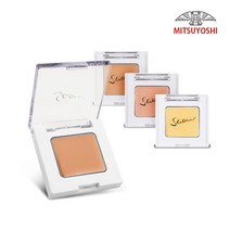 미쯔요시 정품 샤레나 커버 파운데이션 컨실러 미니, HV-35 (내추럴베이지), 1개