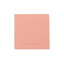 케라미카 실리콘 컵받침 tea coaster 1P 26타입, 정사각/핑크