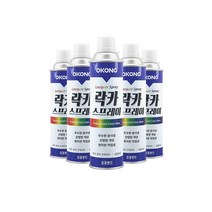 오공 오공락카 스프레이 페인트 도색 락카 도장 1box 20개, 적색, 420ml