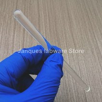 호모믹서 소형 교반기 균질기 유리 교반 막대 투명 실험실 스틱 머들러 필터 액체 가이드 바용 개, 10x150mm 5개