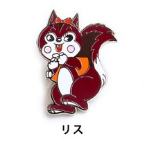 쿠피라무네 캐릭터 레트로 핀브로치 브로치 핀즈 배지