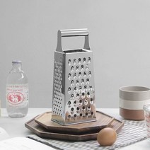 위생적인 4면 스테인레스 치즈 그레이터 그라인더 레몬 제스터