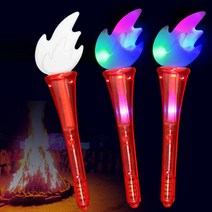 LED 야광 횃불 야구 축구 응원봉 응원스틱 운동회 캠프파이어 올림픽 월드컵 발광 불빛 응원도구 행사 용품, LED횃불응원봉 - 블루