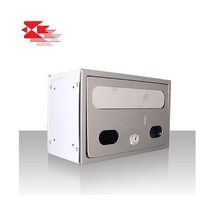 앞면 스텐 우편함 소 빌라 국 통 편지 경비함 우체 다세대 건의함 다가구 벽걸이 sacoora500*01850012kl, 본상품선택