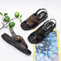 마티니 가죽 남성 샌들 남성화 여름 신발 운전용 국내 생산 수제화