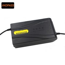 전기자전거 충전기72V 20AH 충전기 자전거 스쿠터 LED 디스플레이 출력 DC100-240V 리드 산성 배터리 공급, 01 72v20, 02 UK adapter