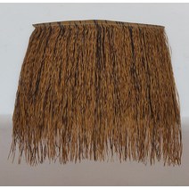 초가 지붕 인조 볏집 장식 인테리어 카페 원두막 지붕, 짚혼합 47x50 (스파크 방지)