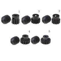 웜기어 베벨기어 톱니바퀴 M1 5mm 11t 13t 15t 17t 19t 피니언 모터 기어 콤보 키트 1/8 Rc 자동차, 01 A1