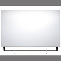욕실수납장 미니플랩장(수건걸이) 플랩 쇼바장 W800 x H600 x D170, 블랙(B), 1개