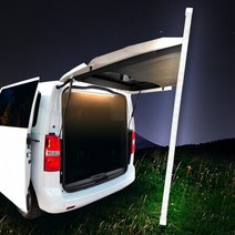 LED 슬림 차박 캠핑등 12V 50CM 자석탈부착 텐트조명, 웜화이트