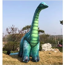공룡 공기 조형물 브라키오사우르스 공기풍선 에어풍선 에어바운스 초식공룡 둘리엄마 쥬라기, 높이 5미터 (송풍기 포함)