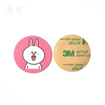 CUID 재기록 가능 쓰기 NFC 카드 코인 40mm 13.56MHz 안드로이드 앱 MCT 전화 스티커 RFID 액세스 제어 토, 12 10Pcs