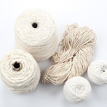 마크라메 마크라메실 파이프 타래 공예용품, 마크라메실 콘-36합