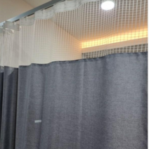 서울병원커튼 신제품 최고급원단 NFF-622 방염필증 전문가설치