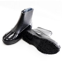 보생 남우화 남자 장화 반장화 방수 미끄럼방지 작업화 조리화 식당 레인부츠 수산업 농축산 고무 신발 짧은장화 레인부츠