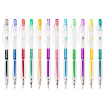 제노 휘즈 0.5mm 볼펜 휘즈겔펜 FizzGel 1타12입, 노랑