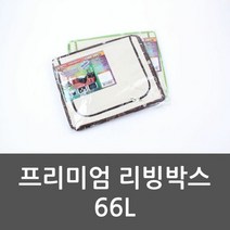 프리미엄 리빙박스 66L 정리 리빙박스 박스 좋은리빙, 단품, 단품