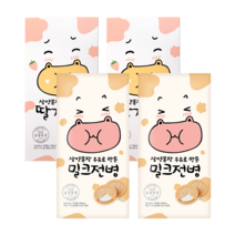 삼양목장 우유로 만든 밀크전병or딸기전병 4개 세트, 1)밀크전병4