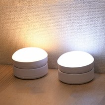 DEETO 어두운 곳도 환하게 바트 무선 센서 라이트 인체 감지형 (건전지형/충전형), 화이트라이트, 충전형