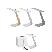 침대독서등 각도 밝기 조절 무선 LED 공부 조명스탠드, 3-led스탠드-골드