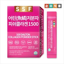 순수식품 저분자 피쉬콜라겐 실속형 500달톤 1500mg 비타민C 함유, [3+1/총 4박스] 100저분자피쉬콜라겐