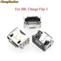 Chenghaoran 5pcs jbl 플립 3 2 펄스 블루투스 스피커 마이크로 usb 잭 도킹 충전 포트 충전기 커넥터 수리 부품, 01 For Charge Flip 3