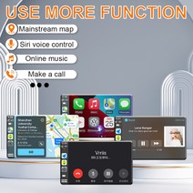 카플레이 동글 Vrriis 3.1 업그레이드 무선 카플레이 Cplay2air 애플 어댑터 동글 아우디 A3 A4 A5 A6 A7 Q, 17 Q4 Sportback e-tron