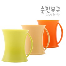 순진무구 유아 아기 식기 식판 도시락통 지퍼백, 06_순진무구 머그컵 (물컵)_크림베이지(S0013)