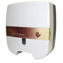 점보롤케이스열쇠형/점보롤디스펜서/점보롤케이스/버튼형/알뜰형점보롤/공공장소.가정에서사용, 화이트, 4개