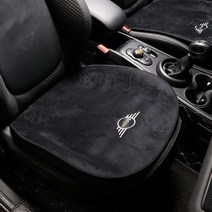 BMW MINI 미니쿠퍼 전차종 플란넬 차량용 방석 매트, [뒷좌석]브라운