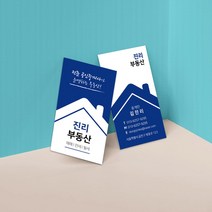 명함 200매/500매 군청01 부동산명함 공인중개사명함 분양명함 고급명함 명함디자인 명함제작 디자인진리, 띤또레또200매