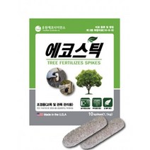 에코스틱(막대비료 나무영양제 고형비료) - 10개/봉