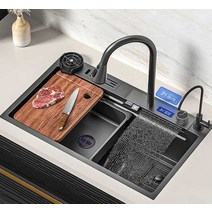 스마트 싱크대 주방 다기능 개수대 세트 스테인레스, 6846G 기본 패키지 WZ