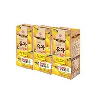 오뚜기 아임스틱 유자차 스틱유자차 티백유자차 과일청 30g (10개입) 생유자 유자차스틱 유자주스, 3팩