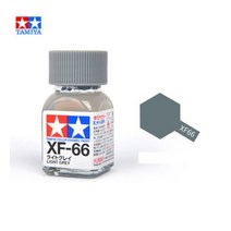 프라모델공구기타 10ml 타미야 에나멜 페인트 플랫 XF25-XF66 DIY 군사 탱크 선박 비행기 군인 모델 건담, 22 XF66 Light Grey