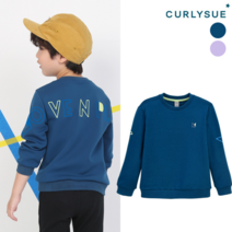 CURLYSUE 컬리수 포인트 에슬레저티셔츠 CPS1XQTS85 봄 _