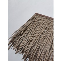 볏짚 지푸라기 원두막 장식 지붕 인테리어 인조, 짚재 50×50cm