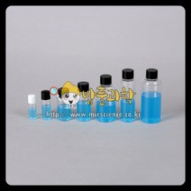 (ART)스크류캡바이알병(플라스틱)/5ml20ml30ml/KSIC-4219, 스크류캡바이알병, Ø30X75mm/30ml