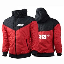 ARRI 로고 바람막이 남성 집업후드 바람막이 재킷