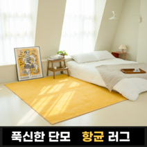 먼지없는 향균 단모 사계절 러그 7 Colors