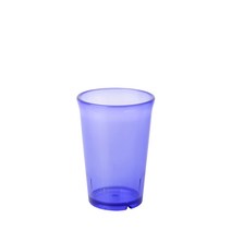 식당 물컵 플라스틱컵 업소용 카페 다회용컵, RC, 청색, 1개, 1개