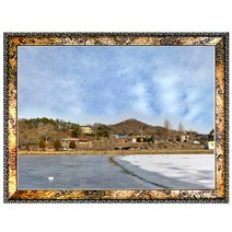 X708-4/농촌사진액자 A3 벽걸이액자 포토액자 시골사진 등촌리 벽장식 풍경화 풍경사진 풍경화그림, 등촌리풍경사진액자