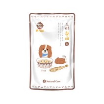 네츄럴코어 오리 황태죽 단호박죽 들깨죽 120g 강아지보양식, 오리 황태죽 120g