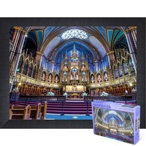 퍼즐피플 풍경 랜드마크 500피스 직소퍼즐, 노트르담 대성당 500피스 액자포함(우드블랙), 퍼즐유액 포함, 500p