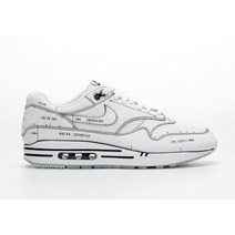 (해외배송) 나이키 100스퀘어 나이키 에어맥스1 팅거 스케매틱 화이트 CJ4286-100 Nike Air Max 1 Schematic White 100스퀘어