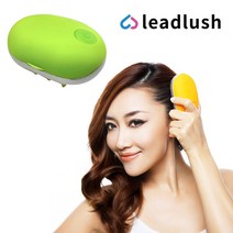 리드러쉬 헤어관리 전동 마사지기, 그린