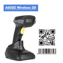 스캐너 블루투스 핸드 헬드 2D 무선 바코드 QR 리더 모바일 IOS 안드로이드 아이패드 화면 결제용 유선 A3D, CHINA, A60DZ Wireless 2D