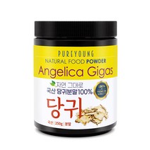 퓨어영 국산 당귀 분말 가루 250g 데커신, 1개